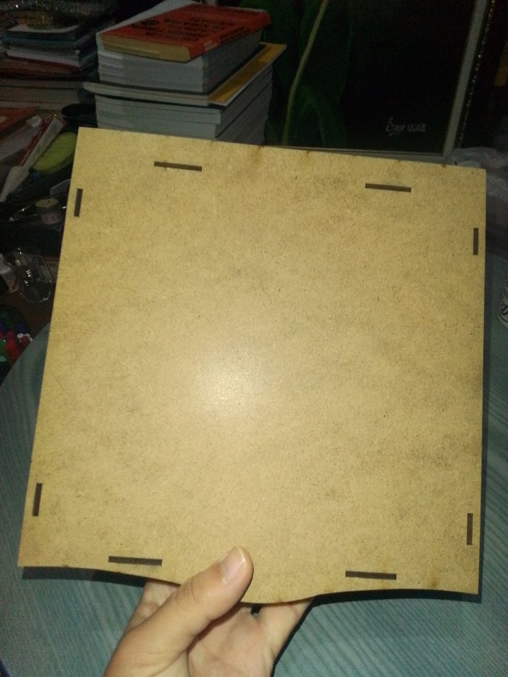 MDF ahşap çikolata kutusu - Görsel 4