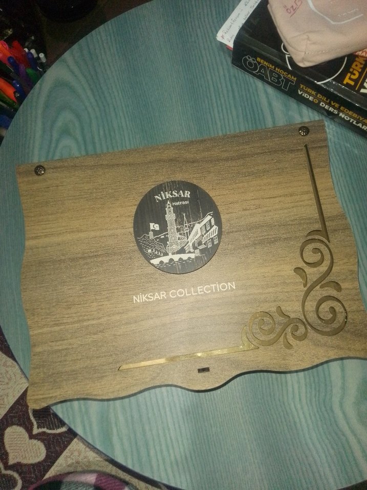 Niksar Collection Ahşap çikolata kutusu - Görsel 2