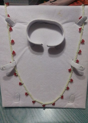 Çilek kolye - Görsel 3