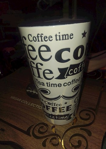 Büyük boy porselen kupa - Görsel 3