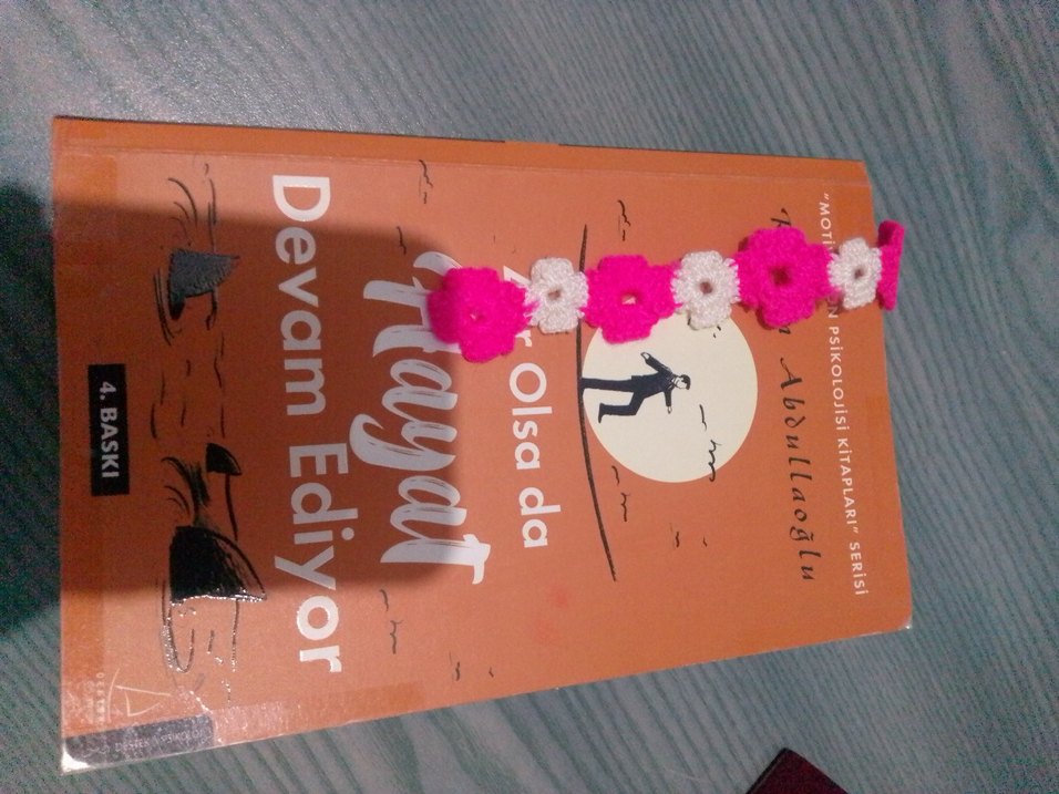 El yapımı örgü kitap ayracı - Görsel 3