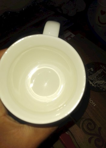 Beyaz Parlak İstanbul Temalı Kupa - Görsel 5