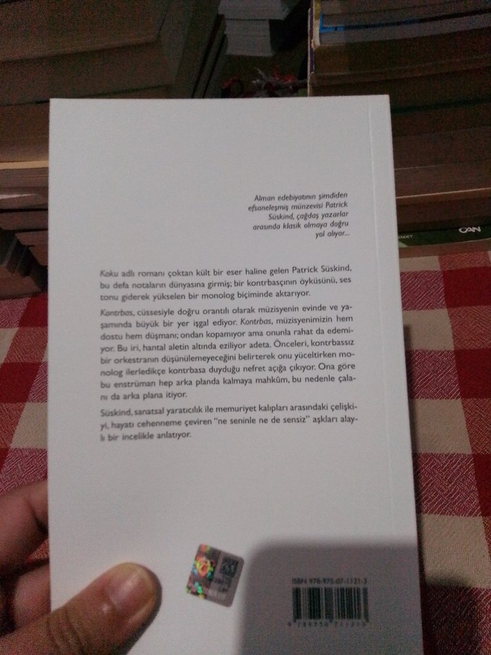 Patrick Süskind - Kontrbas Roman - Görsel 4