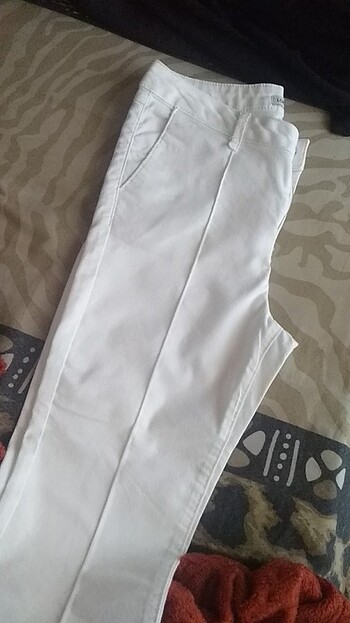 36 Beden Beyaz pantolon