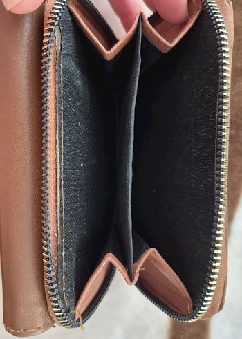 Kahverengi Deri Kadın Cüzdanı - Görsel 3