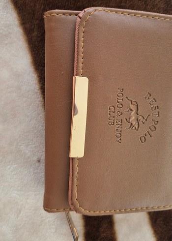 Kahverengi Deri Kadın Cüzdanı - Görsel 5