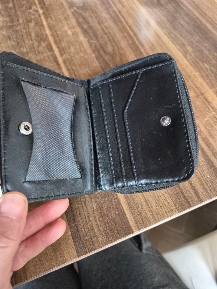 Desenli Fermuarlı Kadın Cüzdanı - Görsel 3