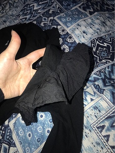 xs Beden siyah Renk çıtçıtlı body