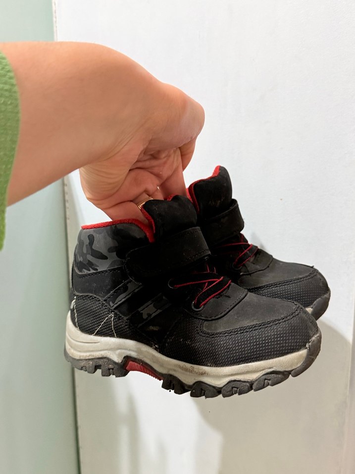 Erkek Çocuk Kamuflaj Desenli Kemerli Bot - Görsel 3