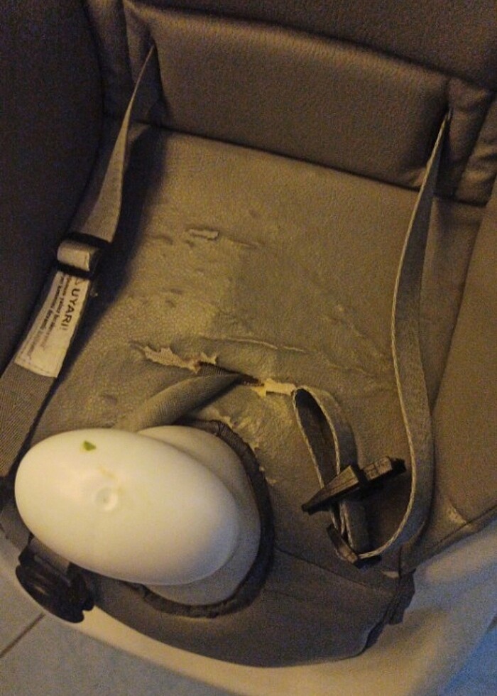 Az kullanılmış tertemiz sapasağlam bebek mama sandalyesi  - Görsel 3