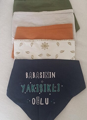 Erkek Bebek Boyunluk Fular