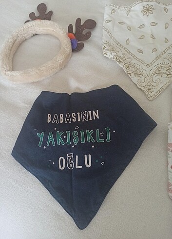 Erkek Bebek Boyunluk Fular - Görsel 6