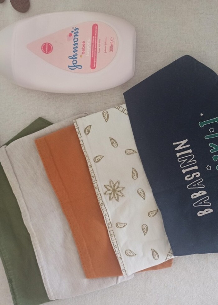 Erkek Bebek Boyunluk Fular - Görsel 3