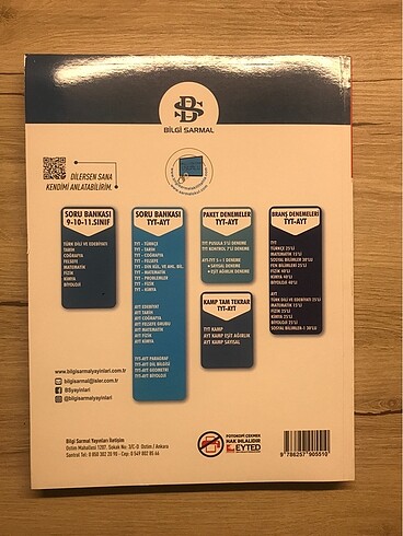 TYT Türkçe Soru Bankası Bilgi Sarmal Yayınları