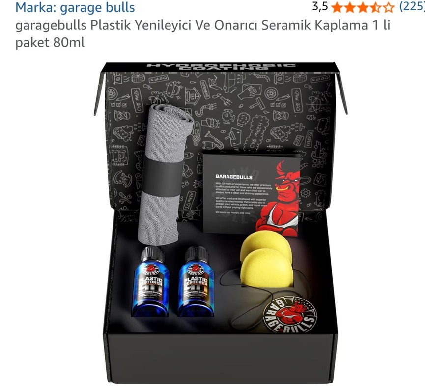 Garagebulls Plastik Yenileyici Ve Onarıcı Seramik Kaplama - Görsel 2