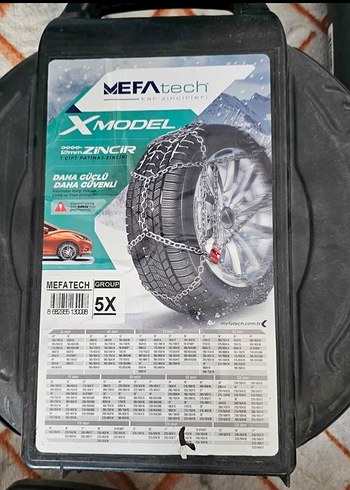 MEFAtech X Serisi Binek Araç Zinciri No.5 - Görsel 2