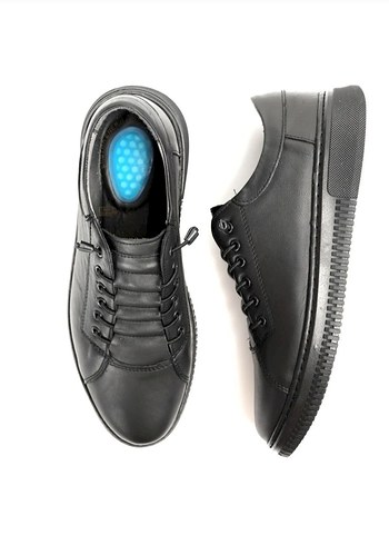 Black Vein Erkek Ultra Rahat Tam Ortopedik  Günlük Ayakkabı 42 - Görsel 6