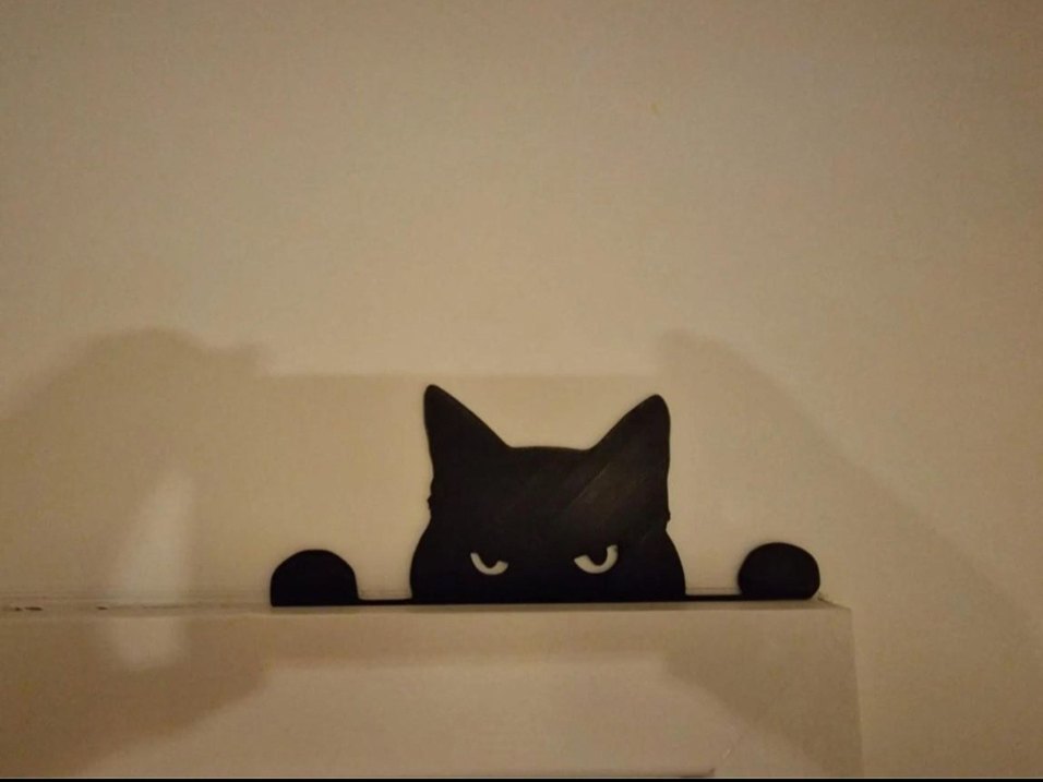 Gizemli Kedi Cam Dekoru - Görsel 2