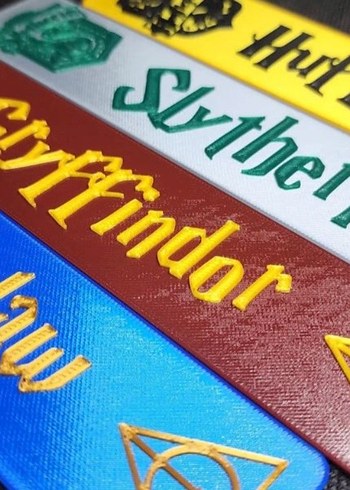 Harry Potter Evleri Kitap Ayracı Seti - Görsel 4