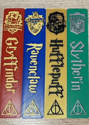 Harry Potter Evleri Kitap Ayracı Seti - Görsel 2