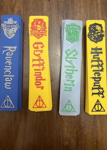 Harry Potter Evleri Kitap Ayracı Seti - Görsel 6