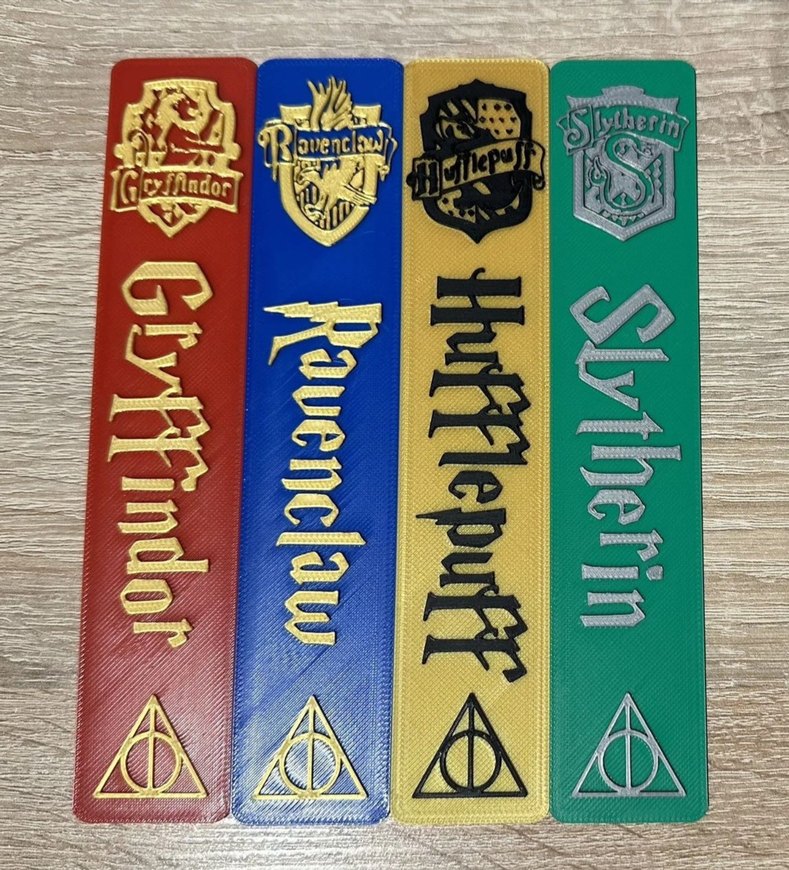 Harry Potter Evleri Kitap Ayracı Seti - Görsel 2