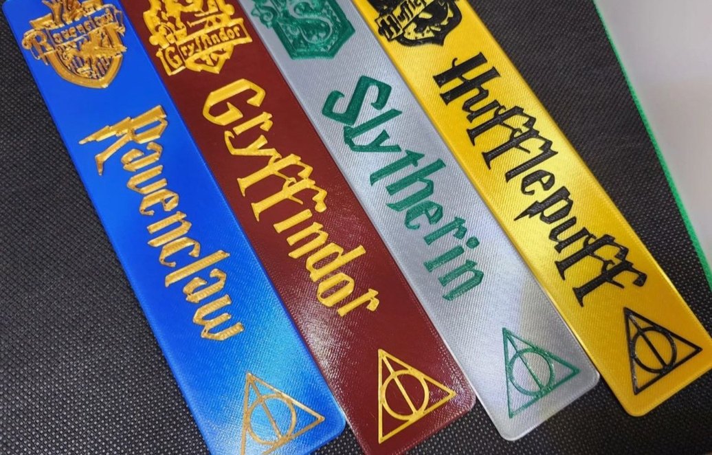 Harry Potter Evleri Kitap Ayracı Seti - Görsel 3