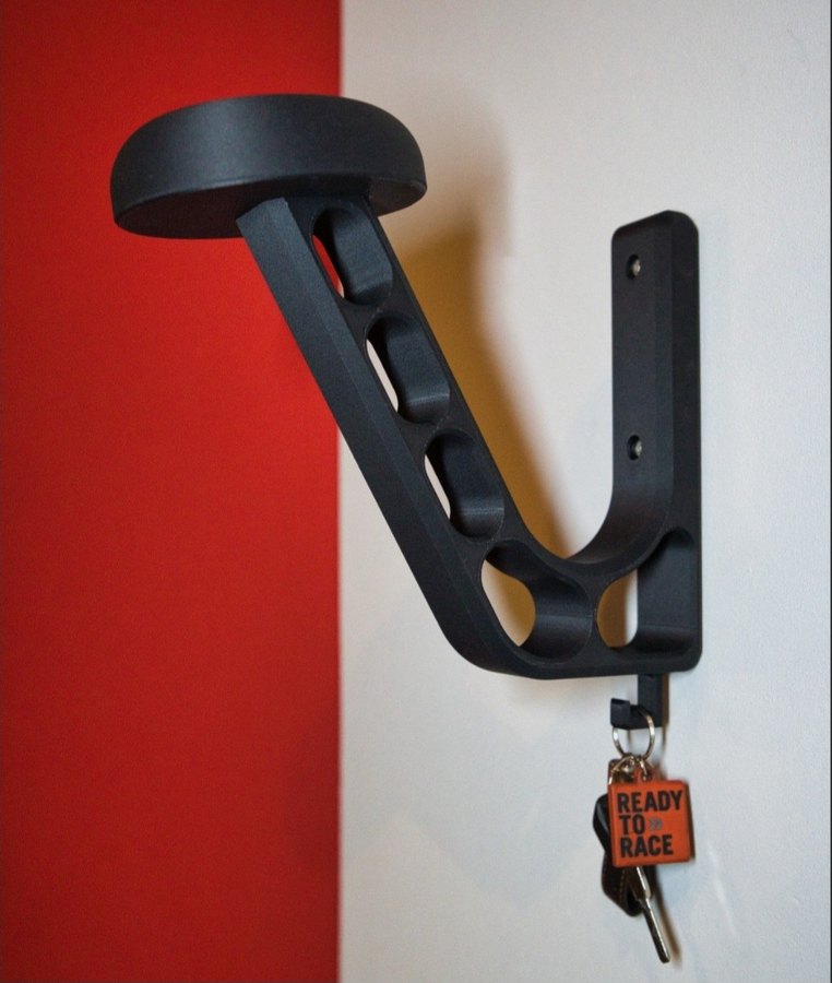 MOTOSİKLET KASK TUTUCU - Görsel 4