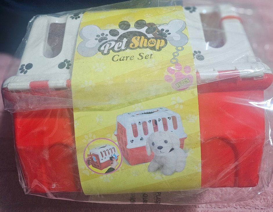 Puffy Friends Sun-Rst My Pet Peluş Köpek Kuaför Oyun Seti  Çanta - Görsel 3