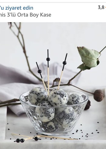 LAV Artemis 3'lü Orta Boy Kase - Görsel 4