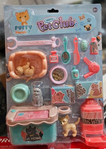 Kedi Bakımı Mini Oyun Seti - Görsel 2