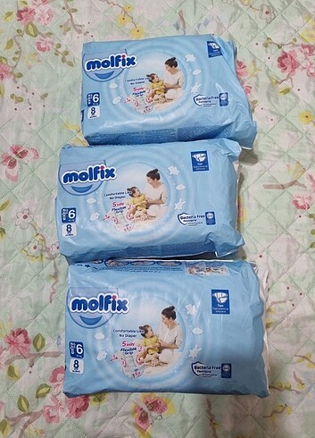 Molfix bebek bezi 6 numara