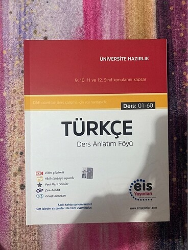 eis yayınları türkçe ders anlatım föyü