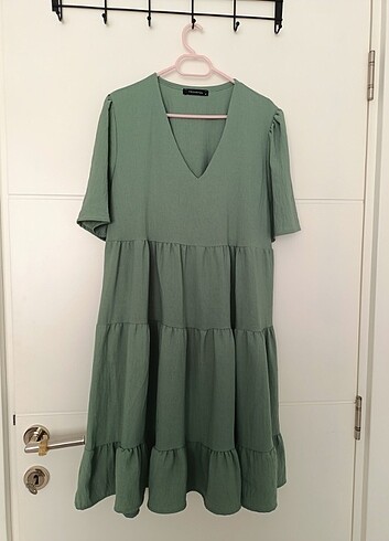 Trendyolmilla Mint Yeşili Basic Elbise