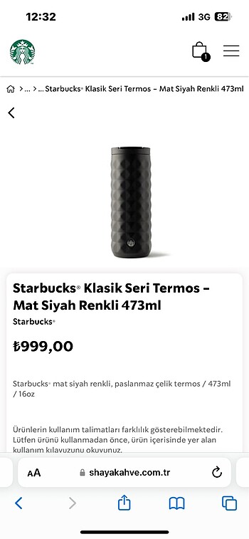 starbucks termos