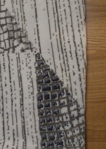 Gri Desenli kalın Halı örtüsü 4m² halı 160×230 1 adet fiyatıdır - Görsel 3