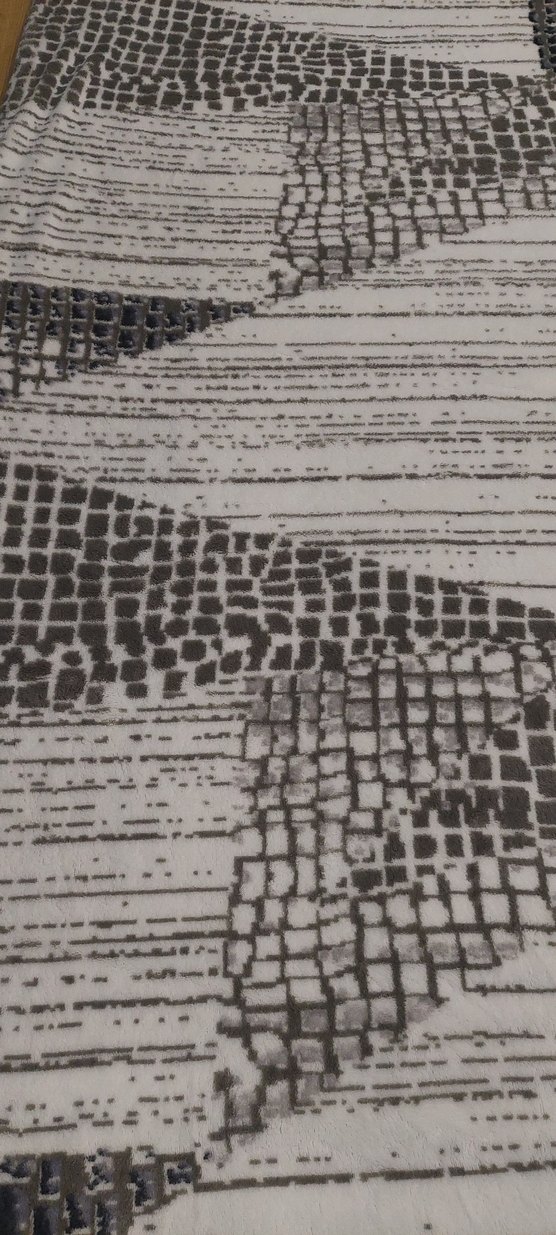 Gri Desenli kalın Halı örtüsü 4m² halı 160×230 1 adet fiyatıdır - Görsel 4