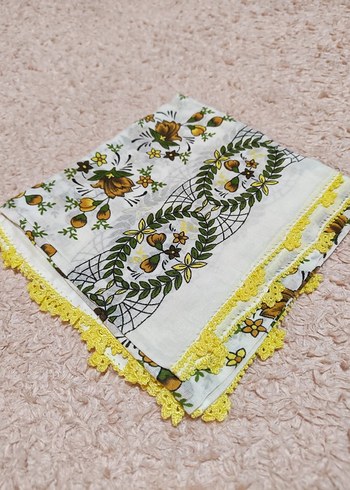 Nakışlı iğne oyalı Havlu - Görsel 17