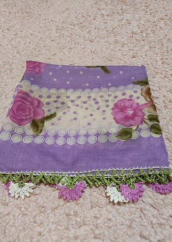 Nakışlı iğne oyalı Havlu - Görsel 5