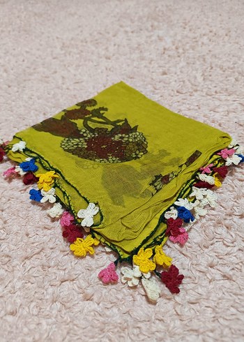 Nakışlı iğne oyalı Havlu - Görsel 11