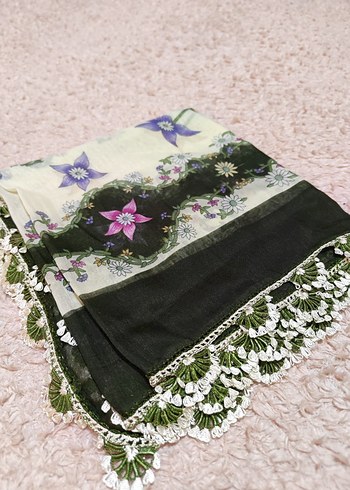 Nakışlı iğne oyalı Havlu - Görsel 16