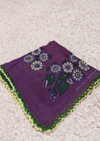 Nakışlı iğne oyalı Havlu - Görsel 14