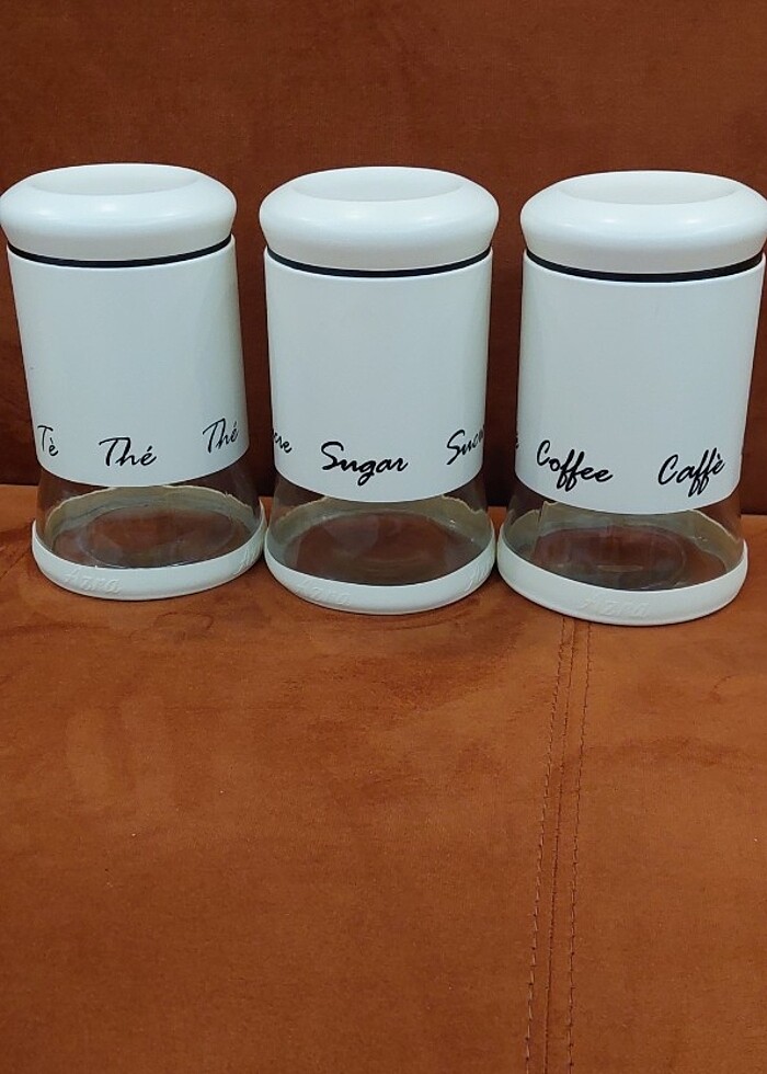 Kavanoz Seti 3 Adet Azra marka - Görsel 3