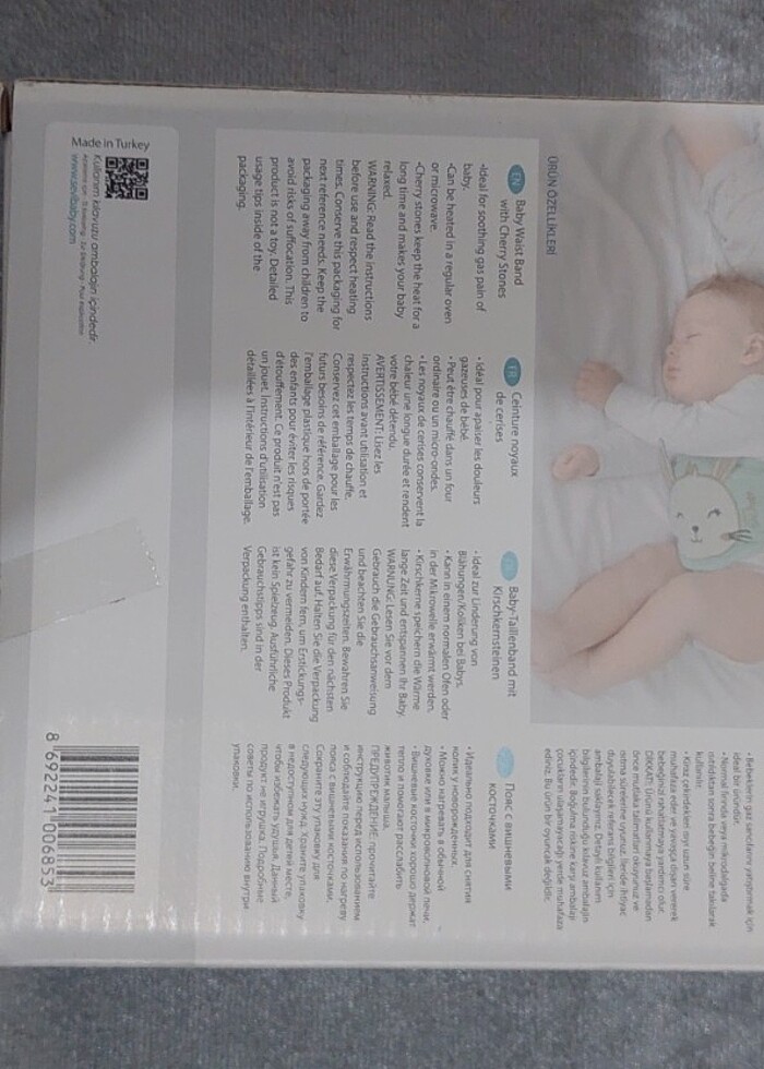 Gaz giderici Kiraz çekirdekli bel bandı - Görsel 2