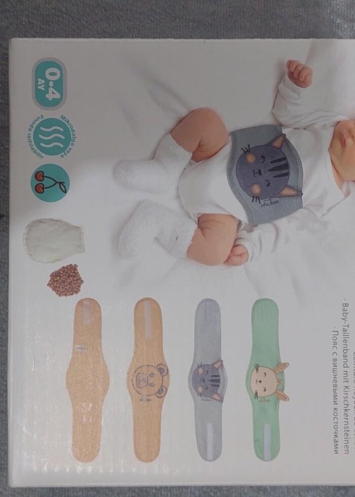 Gaz giderici Kiraz çekirdekli bel bandı - Görsel 3