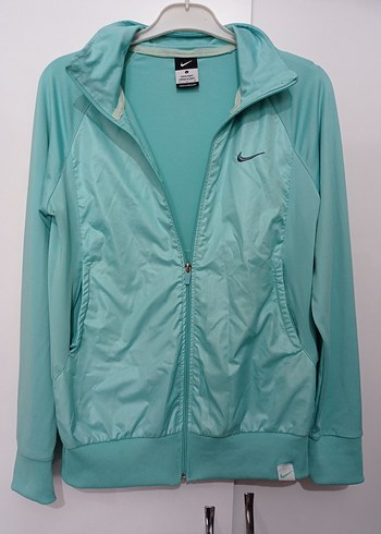 Nike Turkuaz Fermuarlı Kadın Spor Ceket