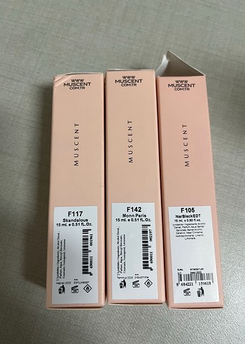 Avon MUSCENT Kadın Parfüm Seti 3x15 ml