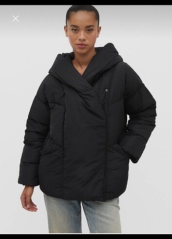 Stradivarius stradivarius oversize şişme mont
