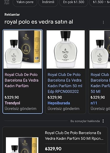 Avon Royal polo es vedra 