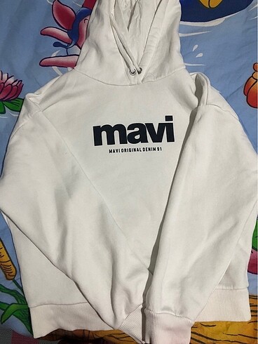 xs Beden Mavi sweat